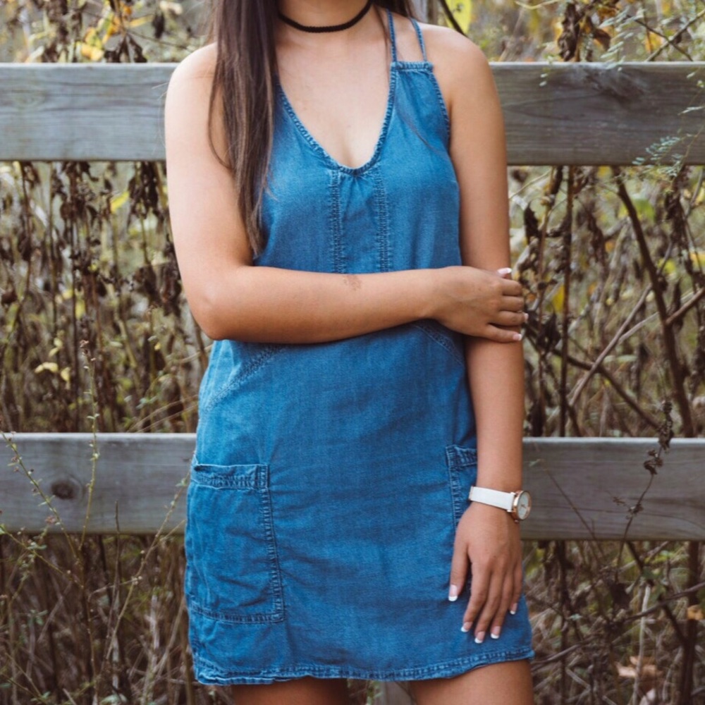 Denim dress